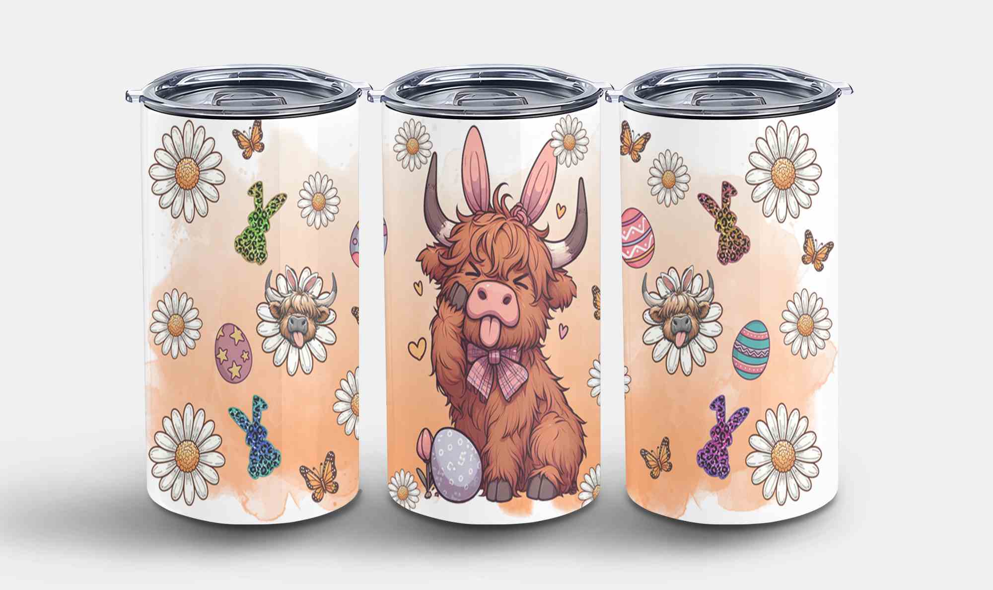 Highland Cow Easter-10373